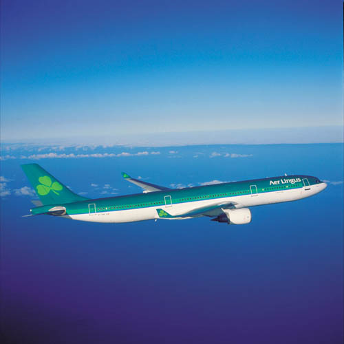 Mit wem fliegt Aer Lingus? Ein Airbus A330 des früheren irischen Flag Carriers.