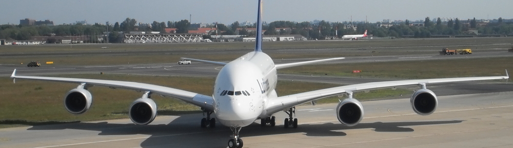 Der Boom bei Airbus lässt die deutsche Luftfahrtindustrie glänzen. Hier der Airbus A380 "Berlin" der Lufthansa.