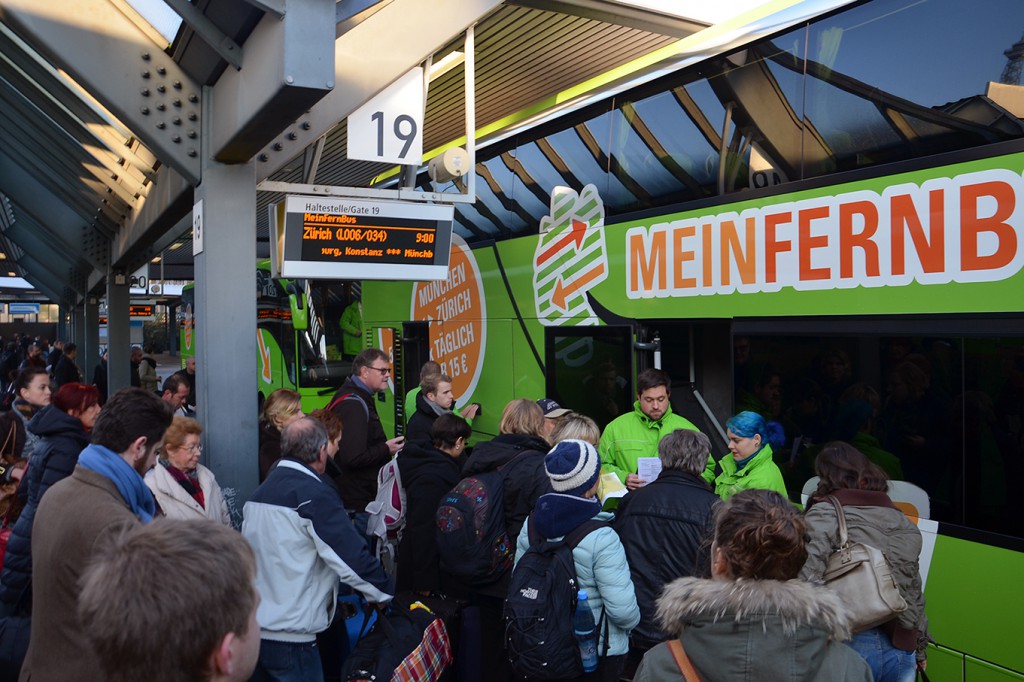 Andrang am Fernbus. © MFB MeinFernbus GmbH